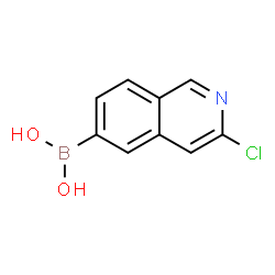 (3-氯异喹啉-6-基)硼酸图片