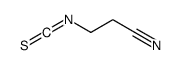 2-Cyanoethyl isothiocyanate结构式