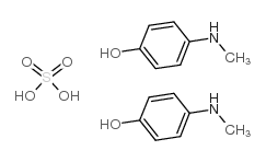 4-甲氨基苯酚硫酸盐结构式