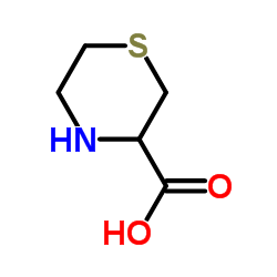 3-Thiomorpholinecarboxylic acid structure