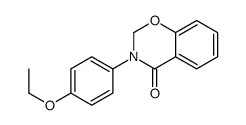 3-(4-Ethoxyphenyl)-2H-1,3-benzoxazin-4(3H)-one结构式