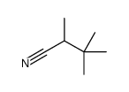 2,3,3-trimethylbutanenitrile结构式