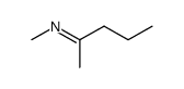 N-Methyl-1-methyl-1-butanimine结构式