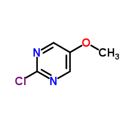 2-氯-5-甲氧基嘧啶结构式
