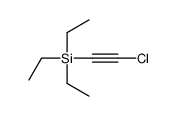 2-chloroethynyl(triethyl)silane结构式