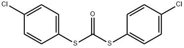 Dithiocarbonic acid S,S-bis(p-chlorophenyl) ester结构式