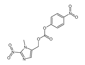 (1-methyl-2-nitro-1H-imidazol-5-yl)methyl (4-nitrophenyl)carbonate Structure