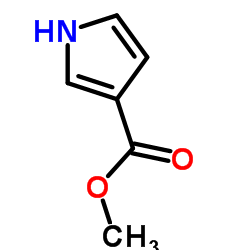 3-吡咯甲酸甲酯结构式