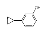 3-环丙基苯酚结构式