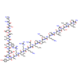 (Ala11·22·28)-VIP (human, mouse, rat) trifluoroacetate salt结构式