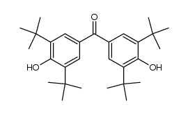 3,3',5,5'-tetra-t-butyl-4,4'dihydroxybenzophenone结构式