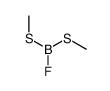 fluoro-bis(methylsulfanyl)borane结构式