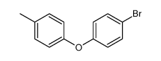 1-(4-溴苯氧基)-4-甲基苯结构式