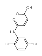 N-(2,5-二氯苯基)马来酸结构式