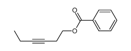 benzoic acid hex-3-ynyl ester结构式