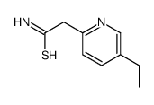 2-(5-ethylpyridin-2-yl)ethanethioamide Structure