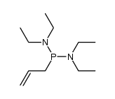 allylbis(diethylamino)phosphine结构式