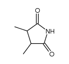 3,4-dimethylpyrrolidine-2,5-dione结构式