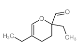 2H-Pyran-2-carboxaldehyde,2,5-diethyl-3,4-dihydro-结构式