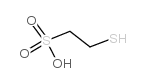 2-Mercaptoethanesulfonic acid Structure