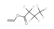 vinyl heptafluorobutyrate Structure