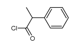 2-phenylpropionic acid chloride Structure