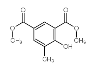 4-羟基-5-甲基-异邻苯二甲酸二甲酯结构式