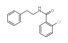 2-CHLORO-N-PHENETHYL-BENZAMIDE Structure