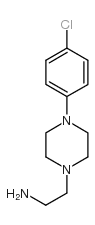 4-(4-氯苯基)-1-哌嗪甲胺结构式