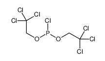 chloro-bis(2,2,2-trichloroethoxy)phosphane Structure