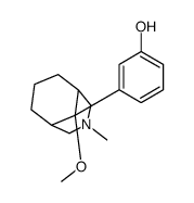 3-(9-methoxy-3-methyl-3-azabicyclo[3.3.1]nonan-9-yl)phenol结构式