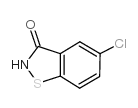 5-Chloro-1,2-benzisothiazol-3(2H)-one structure