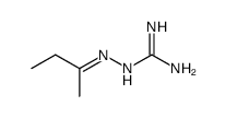 [Methyl-aethyl-keton]-guanylhydrazon结构式