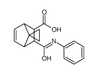 2-(phenylcarbamoyl)spiro[bicyclo[2.2.1]hept-5-ene-7,1'-cyclopropane]-3-carboxylic acid Structure