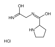 H-PRO-GLY-NH2 HCL Structure