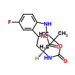 L-N-BOC-5-氟色氨酸图片