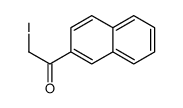 2-iodo-1-naphthalen-2-ylethanone Structure