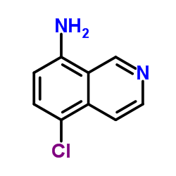5-CHLOROISOQUINOLIN-8-AMINE Structure
