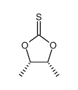 cis-4,5-Dimethyl-1,3-dioxolane-2-thione结构式