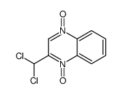 3-(dichloromethyl)-4-oxidoquinoxalin-1-ium 1-oxide Structure