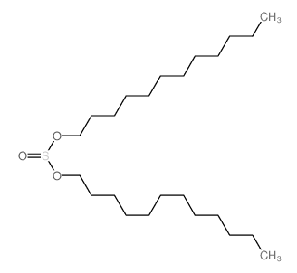 Dodecyl sulfite ((C12H25O)2SO) structure