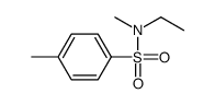N-ethyl-N,4-dimethylbenzenesulfonamide structure