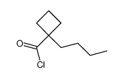 Cyclobutanecarbonyl chloride, 1-butyl- (9CI) picture