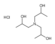 tris(2-hydroxypropyl)ammonium chloride Structure