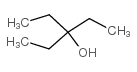 3-Pentanol, 3-ethyl- Structure