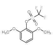 2,6-二甲氧基苯基三氟甲磺酸酯结构式