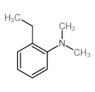 2-ethyl-N,N-dimethyl-aniline结构式