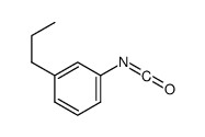 1-isocyanato-3-propylbenzene结构式