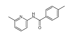 4-methyl-N-(6-methylpyridin-2-yl)benzamide Structure
