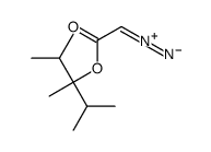 2-diazonio-1-(2,3,4-trimethylpentan-3-yloxy)ethenolate结构式